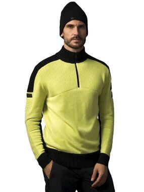 NWT Porsche Head Mens Pullover Ski Sweater - Men's Large Size 52 / 42